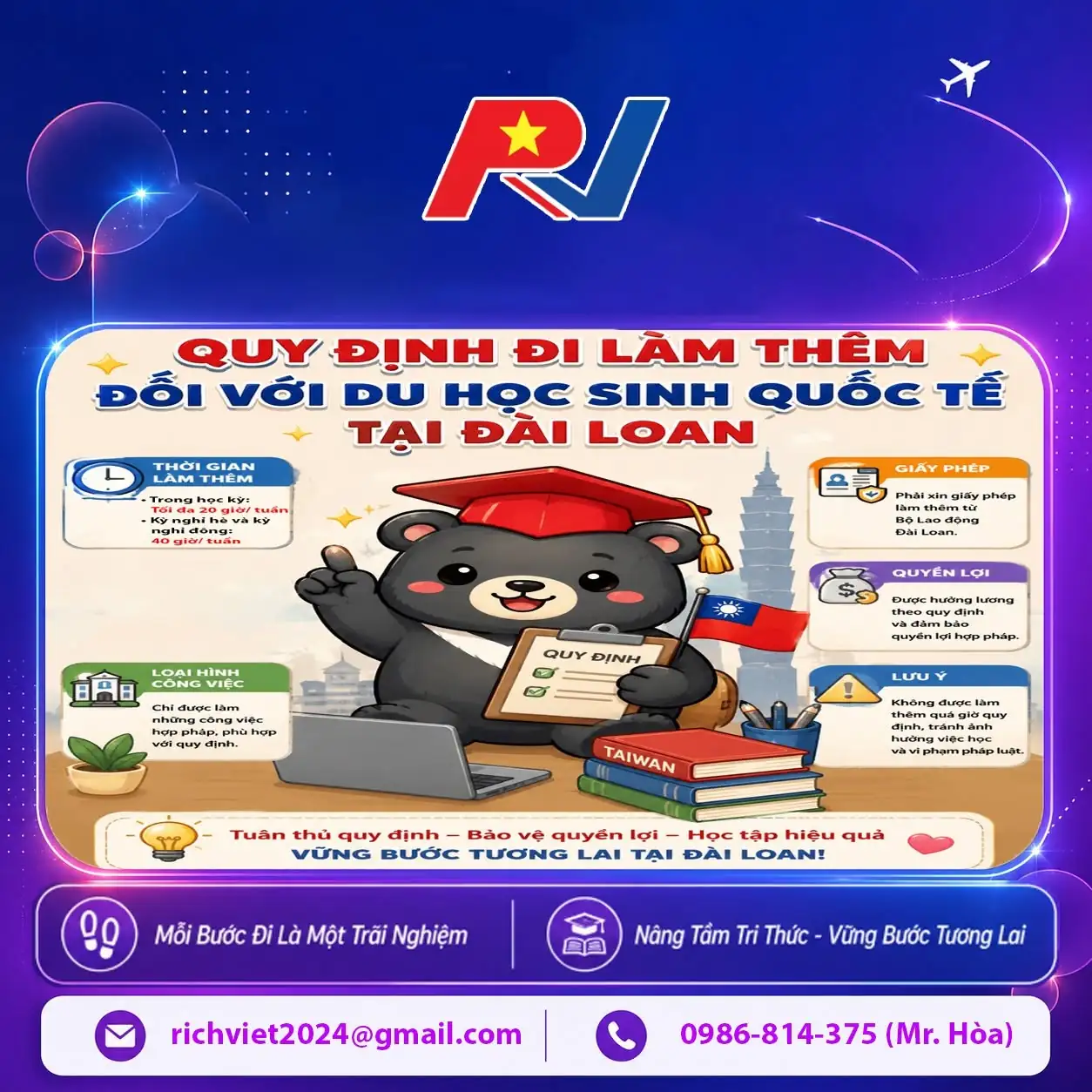 Rich VietNam  Du Học Đài Loan