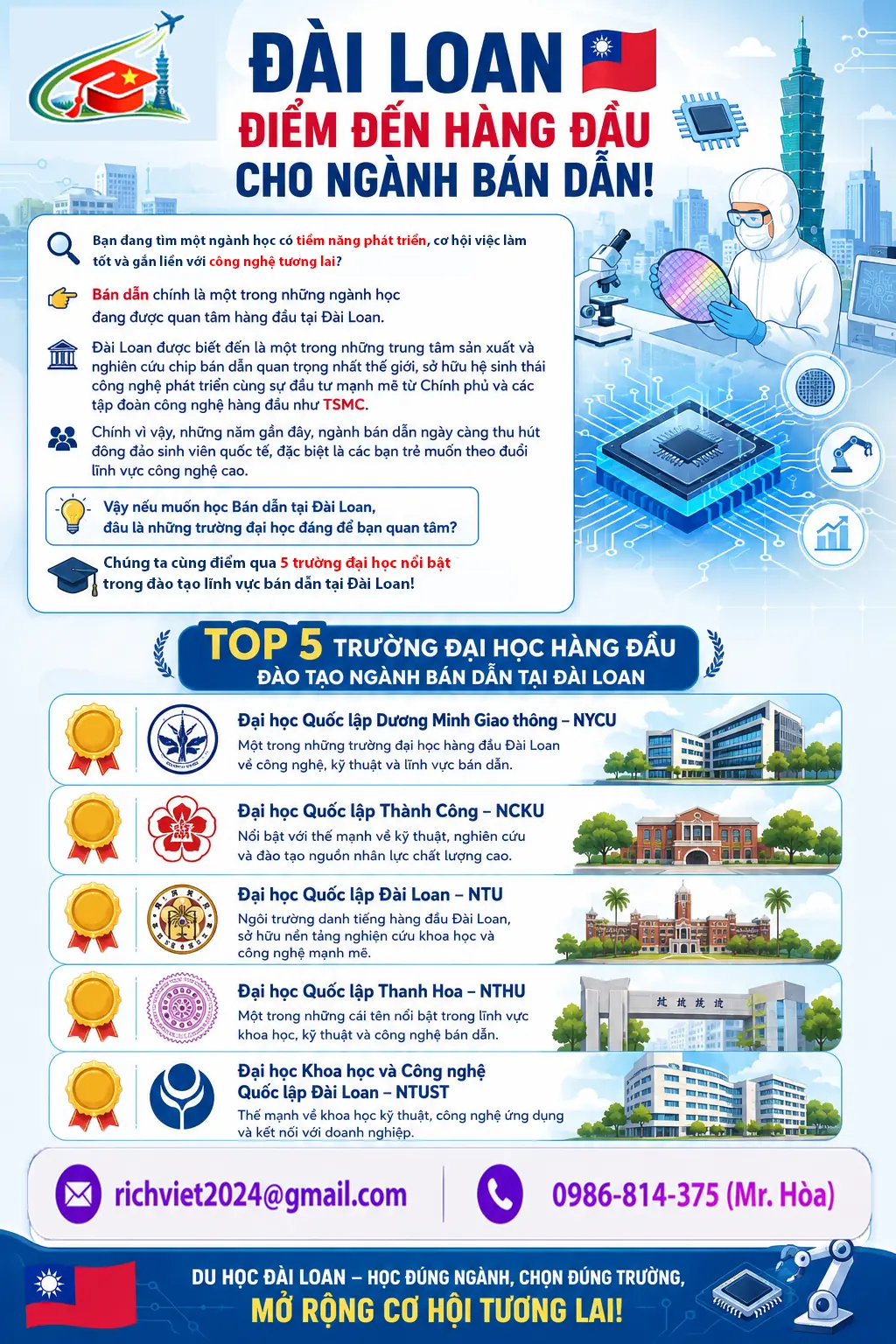 Rich VietNam  Du Học Đài Loan